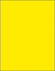 Tape Logic - 11" Long, Fluorescent Yellow Paper Laser Label - For Laser Printers - Eagle Tool & Supply