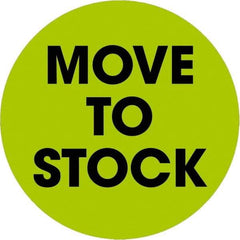 Tape Logic - 2" Long, Fluorescent Green Paper Inventory Labels - For Multi-Use - Eagle Tool & Supply