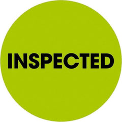 Tape Logic - 2" Long, Fluorescent Green Paper Inventory Labels - For Multi-Use - Eagle Tool & Supply