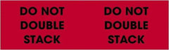 Tape Logic - 10" Long, Fluorescent Red Paper Shipping Label - For Multi-Use - Eagle Tool & Supply