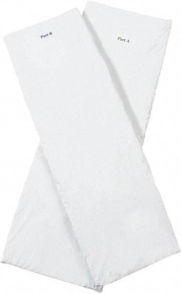 Made in USA - 12" Long x 12" Wide x 12" High x 1" Thick Box Liner - White, Case - Eagle Tool & Supply