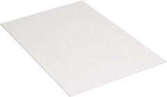 Made in USA - 48" Long x 40" Wide Plastic Sheet - White - Eagle Tool & Supply