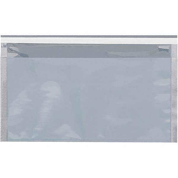 Value Collection - 10-1/4" Long x 6-1/4" Wide Peel-Off Self-Seal Glamour Mailer - Translucent Silver - Eagle Tool & Supply