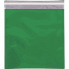 Value Collection - 13" Long x 10-3/4" Wide Peel-Off Self-Seal Metallic Mailer - Green - Eagle Tool & Supply