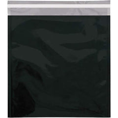 Value Collection - 13" Long x 10-3/4" Wide Peel-Off Self-Seal Metallic Mailer - Black - Eagle Tool & Supply