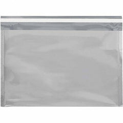 Value Collection - 12-3/4" Long x 9-1/2" Wide Peel-Off Self-Seal Metallic Mailer - Silver - Eagle Tool & Supply