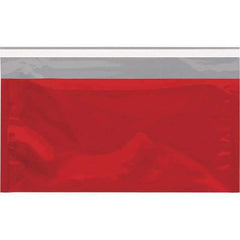 Value Collection - 10-1/4" Long x 6-1/4" Wide Peel-Off Self-Seal Metallic Mailer - Red - Eagle Tool & Supply