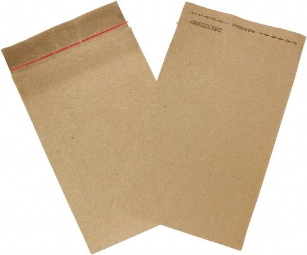 Made in USA - 13" Long x 8-1/2" Wide Self Seal Jiffy Rigi Bag Mailer - Kraft - Eagle Tool & Supply
