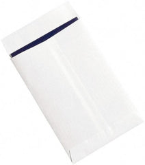 Made in USA - 9" Long x 6" Wide Peel-Off Self-Seal Flat Envelope - White - Eagle Tool & Supply