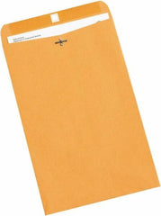 Made in USA - 14-1/2" Long x 9-1/4" Wide Clasp Brown Kraft Envelope - Kraft - Eagle Tool & Supply