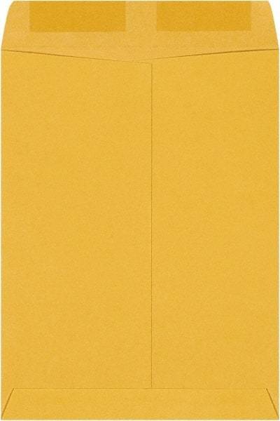 Made in USA - 12" Long x 9" Wide Gummed Flap Brown Kraft Envelope - Kraft - Eagle Tool & Supply
