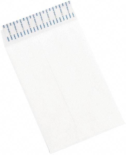 Made in USA - 9" Long x 6" Wide Peel-Off Self-Seal White Catalog Envelope - White - Eagle Tool & Supply