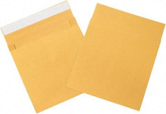 Made in USA - 12" Long x 10" Wide Peel-Off Self-Seal Natural Kraft Envelope - Kraft - Eagle Tool & Supply