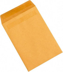 Made in USA - 10-1/2" Long x 7-1/2" Wide Self Seal Natural Kraft Envelope - Kraft - Eagle Tool & Supply