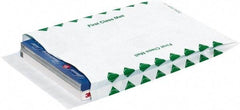 Dupont - 13" Long x 10" Wide Peel-Off Self-Seal Tyvek Expansion Envelope - White/Green - Eagle Tool & Supply