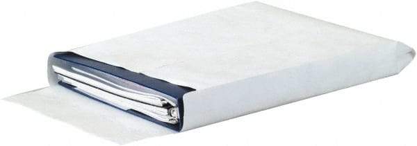 Dupont - 12" Long x 9" Wide Peel-Off Self-Seal Tyvek Expansion Envelope - White - Eagle Tool & Supply