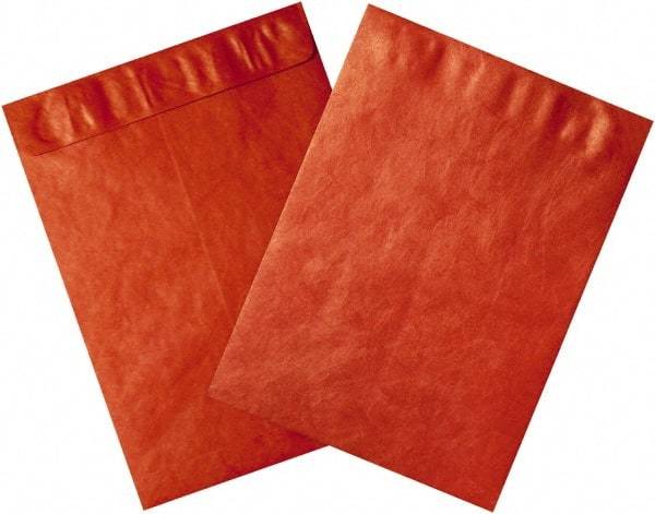Dupont - 15-1/2" Long x 12" Wide Peel-Off Self-Seal Tyvek Flat Catalog Envelopes - Red - Eagle Tool & Supply