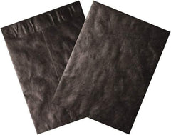 Dupont - 15-1/2" Long x 12" Wide Peel-Off Self-Seal Tyvek Flat Catalog Envelopes - Black - Eagle Tool & Supply