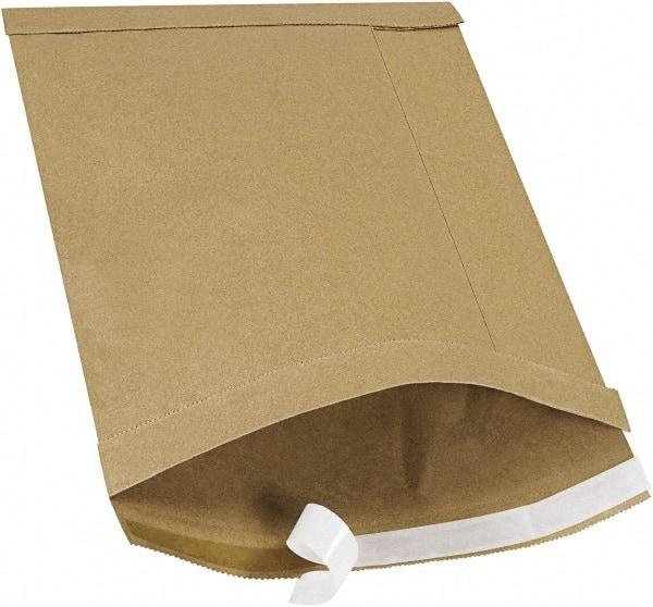 Made in USA - 14-1/2" Long x 9-1/2" Wide Peel-Off Self-Seal Padded Mailer - Kraft - Eagle Tool & Supply