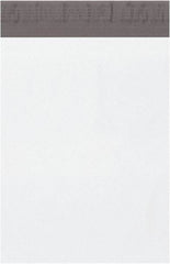 Value Collection - 12" Long x 9" Wide Peel-Off Self-Seal Courier Envelope - White - Eagle Tool & Supply