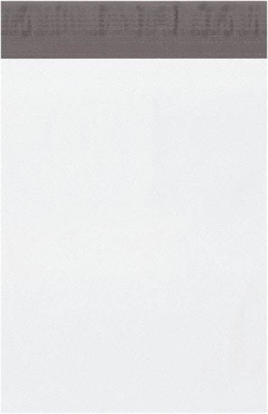 Value Collection - 12" Long x 9" Wide Peel-Off Self-Seal Courier Envelope - White - Eagle Tool & Supply