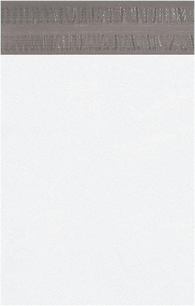 Value Collection - 15-1/2" Long x 12" Wide Peel-Off Self-Seal Courier Envelope - White - Eagle Tool & Supply