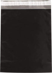 Value Collection - 19" Long x 14-1/2" Wide Peel-Off Self-Seal Courier Envelope - Black - Eagle Tool & Supply