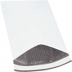 Made in USA - 19" Long x 12-1/2" Wide Peel-Off Self-Seal Padded Mailer - White - Eagle Tool & Supply