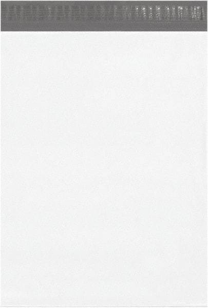 Value Collection - 20" Long x 15" Wide Peel-Off Self-Seal Courier Envelope - White - Eagle Tool & Supply