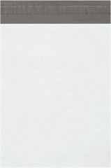 Value Collection - 13" Long x 10" Wide Peel-Off Self-Seal Courier Envelope - White - Eagle Tool & Supply