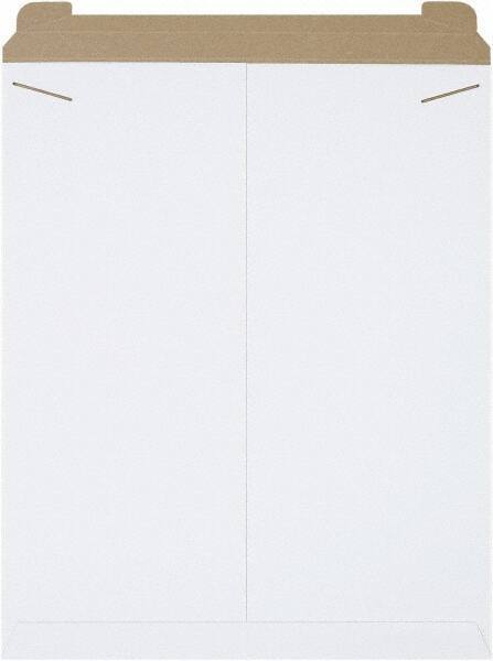 Made in USA - 27" Long x 22" Wide Regular Flat Mailer - White - Eagle Tool & Supply