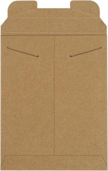 Made in USA - 11-1/2" Long x 9" Wide Regular Flat Mailer - Kraft - Eagle Tool & Supply