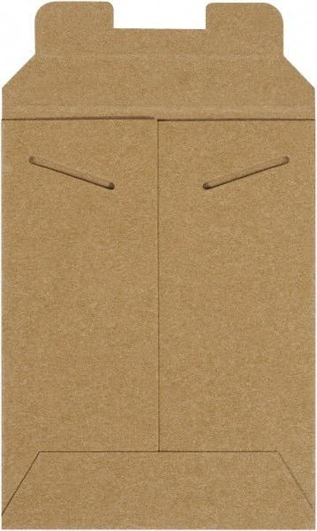 Made in USA - 8" Long x 6" Wide Regular Flat Mailer - Kraft - Eagle Tool & Supply
