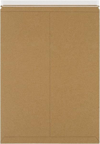 Made in USA - 24" Long x 18" Wide Peel-Off Self-Seal Flat Mailer - Kraft - Eagle Tool & Supply