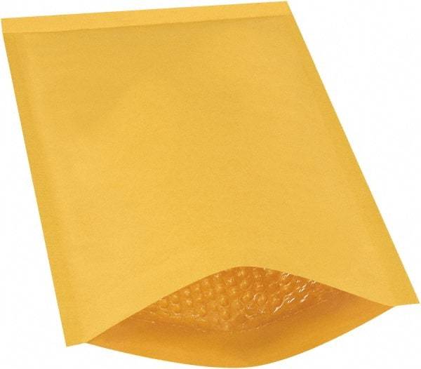 Made in USA - 14-1/2" Long x 9-1/2" Wide Regular Bubble Mailer - Kraft - Eagle Tool & Supply