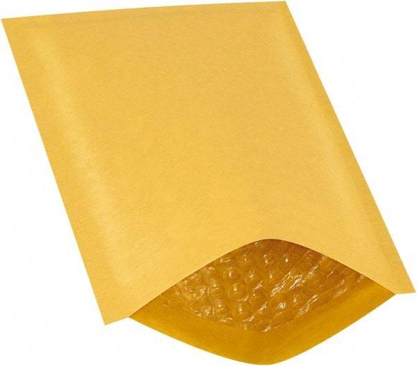 Made in USA - 10" Long x 6" Wide Regular Bubble Mailer - Kraft - Eagle Tool & Supply