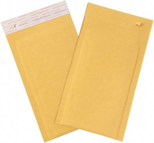 Value Collection - 10" Long x 6" Wide Peel-Off Self-Seal Bubble Mailer - Kraft - Eagle Tool & Supply