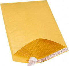 Made in USA - 20" Long x 14-1/4" Wide Peel-Off Self-Seal Bubble Mailer - Kraft - Eagle Tool & Supply