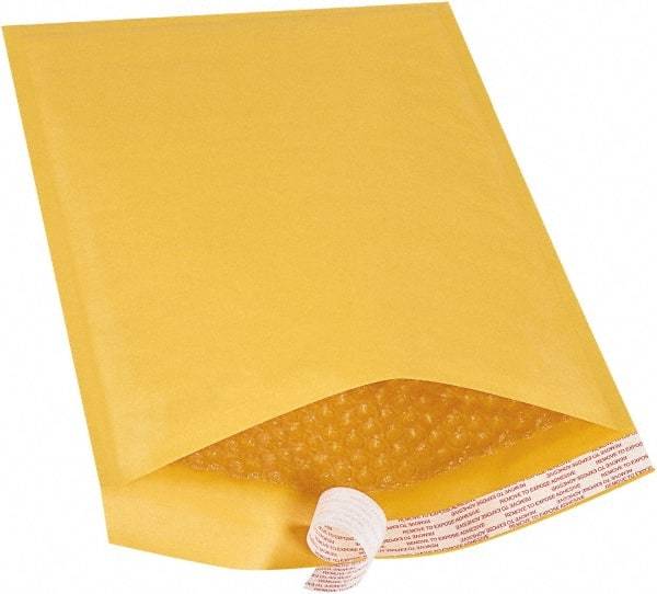 Value Collection - 14-1/2" Long x 9-1/2" Wide Peel-Off Self-Seal Bubble Mailer - Kraft - Eagle Tool & Supply