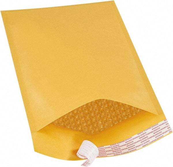 Made in USA - 14-1/2" Long x 8-1/2" Wide Peel-Off Self-Seal Bubble Mailer - Kraft - Eagle Tool & Supply
