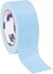Tape Logic - 2" Wide x 60 Yd Long Blue Crepe Paper Masking Tape - 4.9 mil Thick - Eagle Tool & Supply