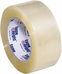 Tape Logic - 2" x 110 Yd Clear Acrylic Adhesive Packaging Tape - Polypropylene Film Backing, 2.6 mil Thick, 24.7 Lb Tensile Strength - Eagle Tool & Supply