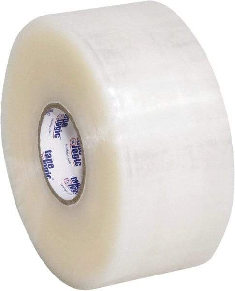 Tape Logic - 2" x 220 Yd Clear Acrylic Adhesive Packaging Tape - Polypropylene Film Backing, 2 mil Thick, 20 Lb Tensile Strength - Eagle Tool & Supply