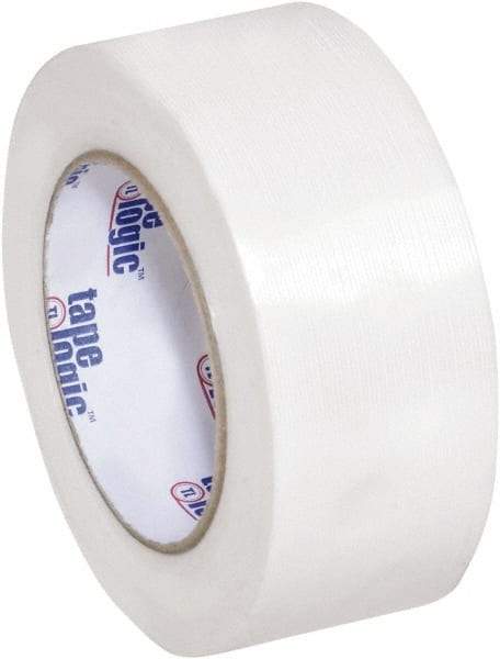 Tape Logic - 2" x 60 Yd Clear Hot Melt Adhesive Strapping Tape - Polypropylene Film Backing, 4.3 mil Thick, 156 Lb Tensile Strength - Eagle Tool & Supply