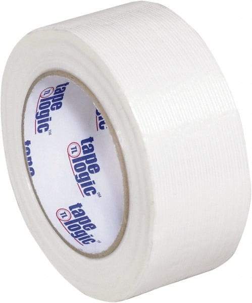 Tape Logic - 2" x 60 Yd Clear Hot Melt Adhesive Strapping Tape - Polypropylene Film Backing, 3.9 mil Thick, 100 Lb Tensile Strength - Eagle Tool & Supply