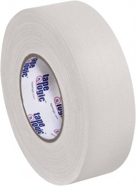 Tape Logic - 1" x 60 Yds White Gaffers Tape - 11 mil, Rubber Adhesive - Eagle Tool & Supply