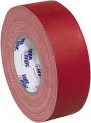 Tape Logic - 2" x 60 Yds Red Gaffers Tape - 11 mil, Rubber Adhesive - Eagle Tool & Supply