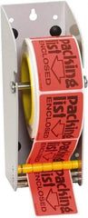 Tape Logic - 3" Long, White Metal Label Dispensers - For Multi-Use - Eagle Tool & Supply