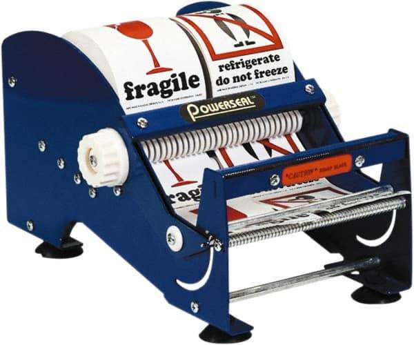 Tape Logic - Blue Steel Label Dispensers - For Multi-Use - Eagle Tool & Supply