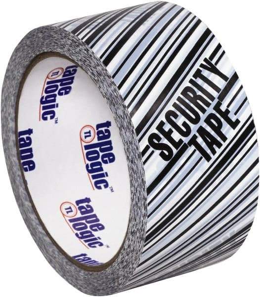 Tape Logic - 3,960" Long, Black/White Security Tape - For Multi-Use - Eagle Tool & Supply